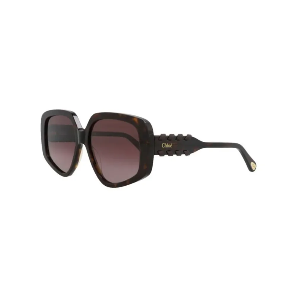 Chloé Square-Frame Recycled Acetate Sunglasses Multi Womens
